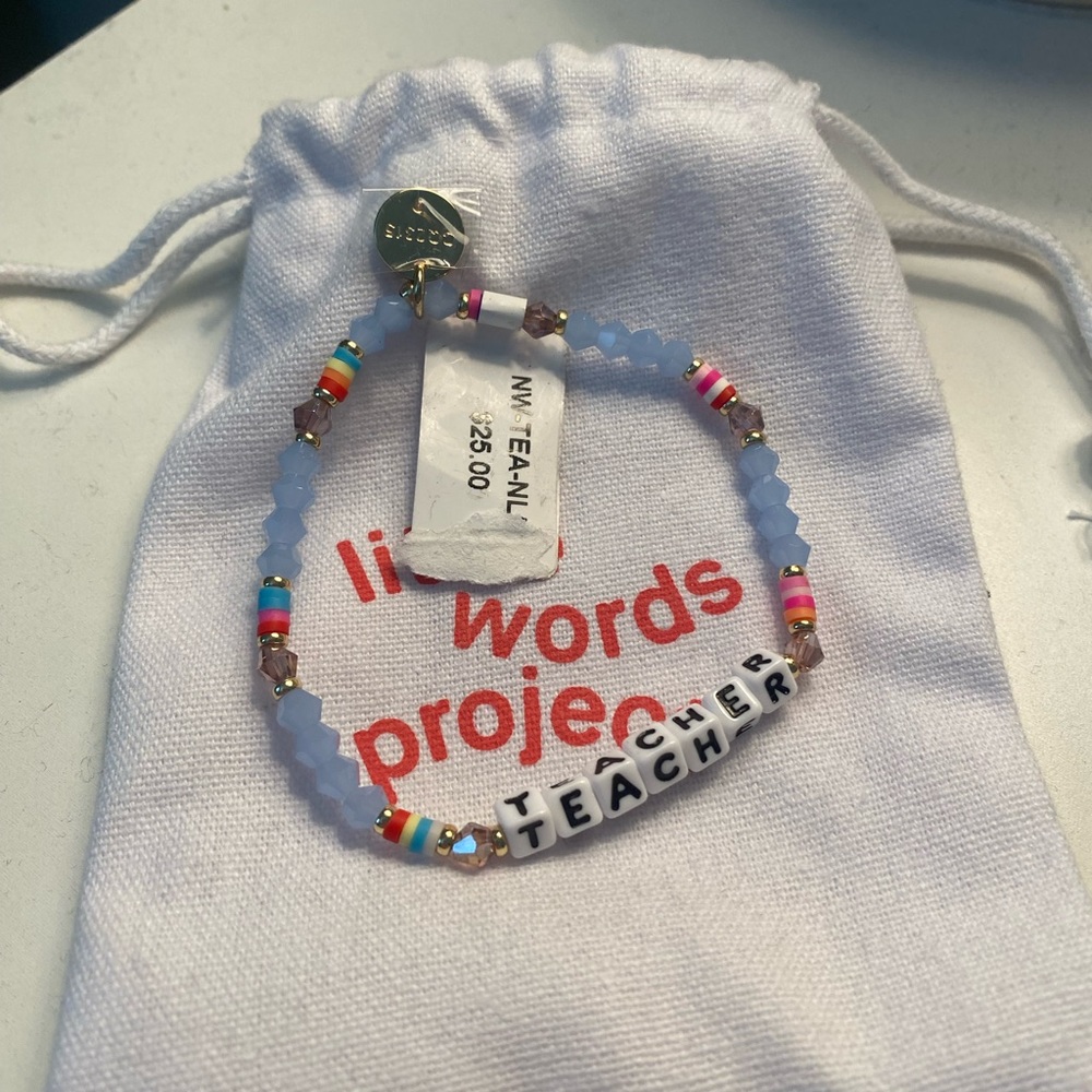 Little Words Project Teacher Bracelet Size M/L